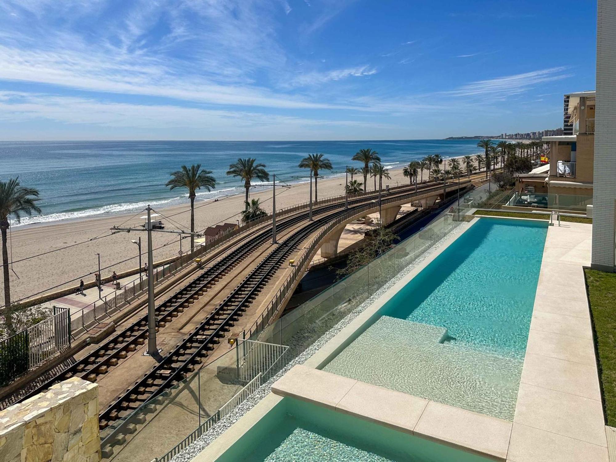 Apartmán Lantia. Amaneceres De Ensueno Y Piscina Con Vistas El Campello Exteriér fotografie